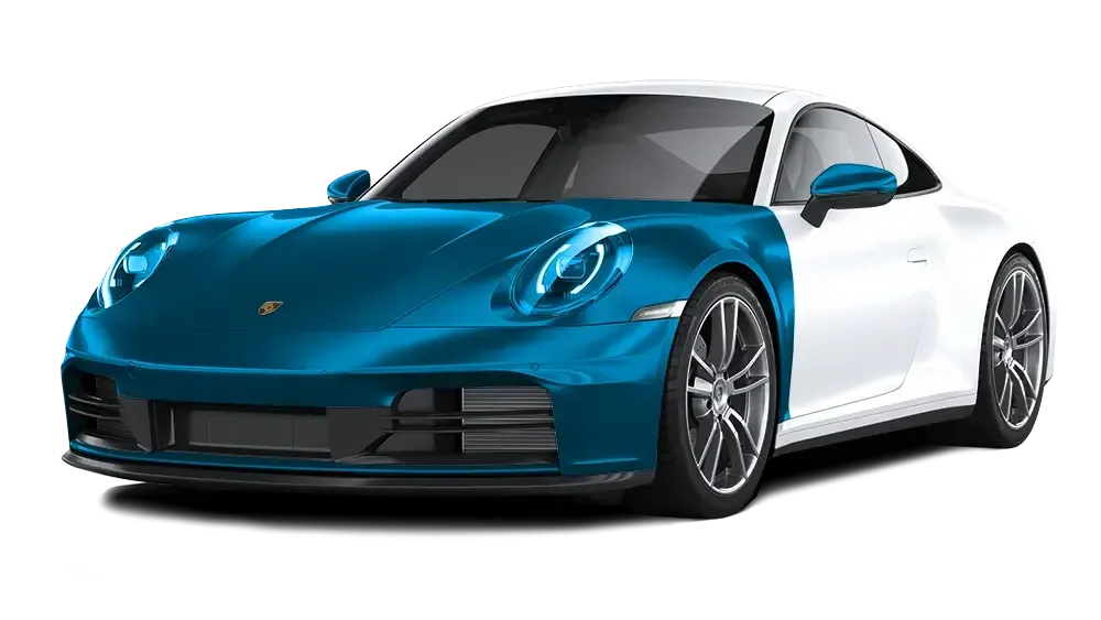 Full Front Protection — coverage areas highlighted