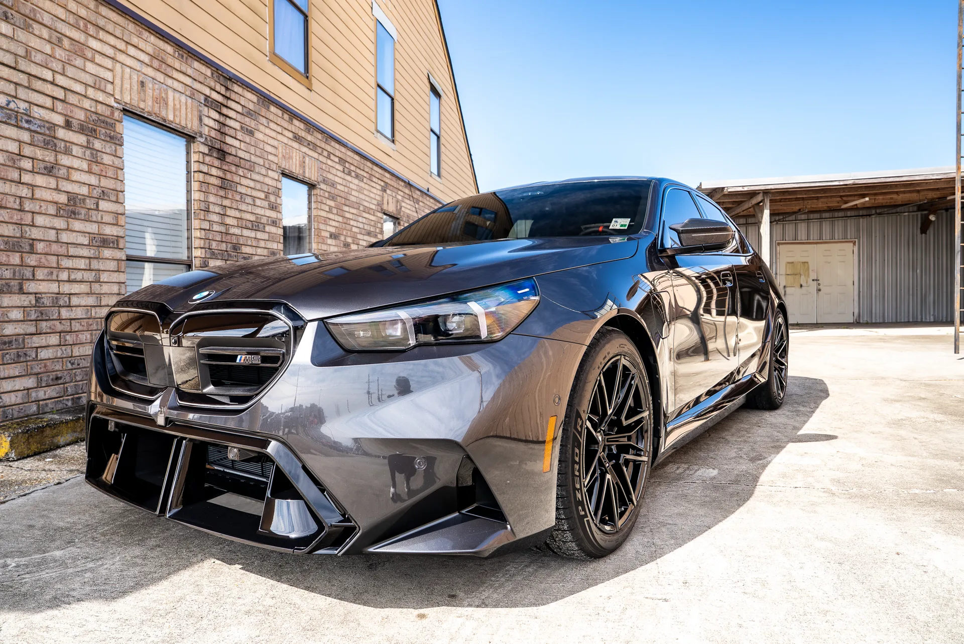 BMW M5 after paint correction at Surface Protection Studio